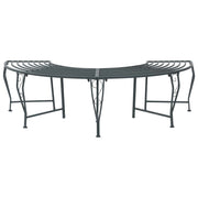 Klupa pod drvetom 4-Broj sjedala 160 x 80 x 44 cm Čelik