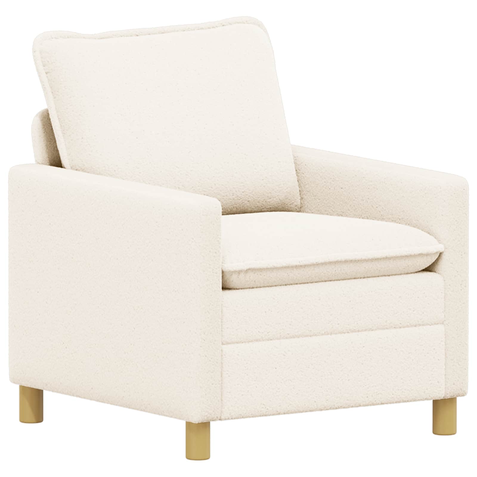 Sofa Krem 76 x 81 x 87,5 cm Tkanina