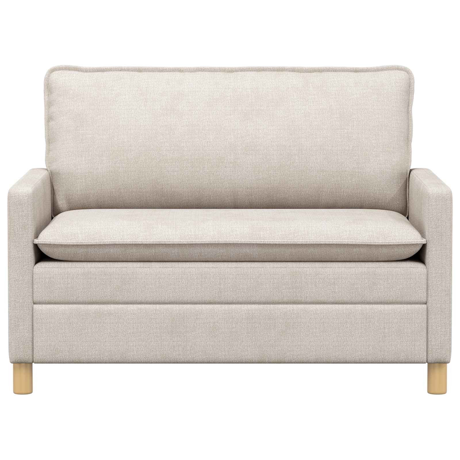 Sofa Krem 126 x 81 x 87,5 cm Poliester