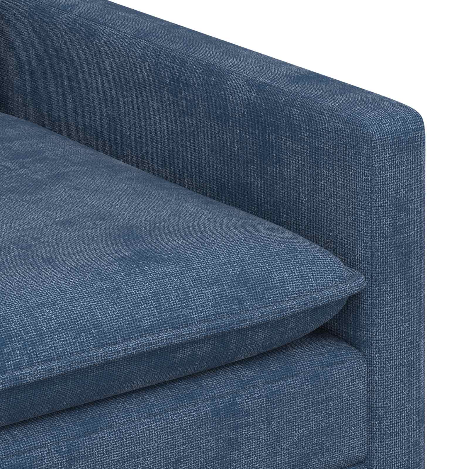Sofa Plava 126 x 81 x 87,5 cm Poliester