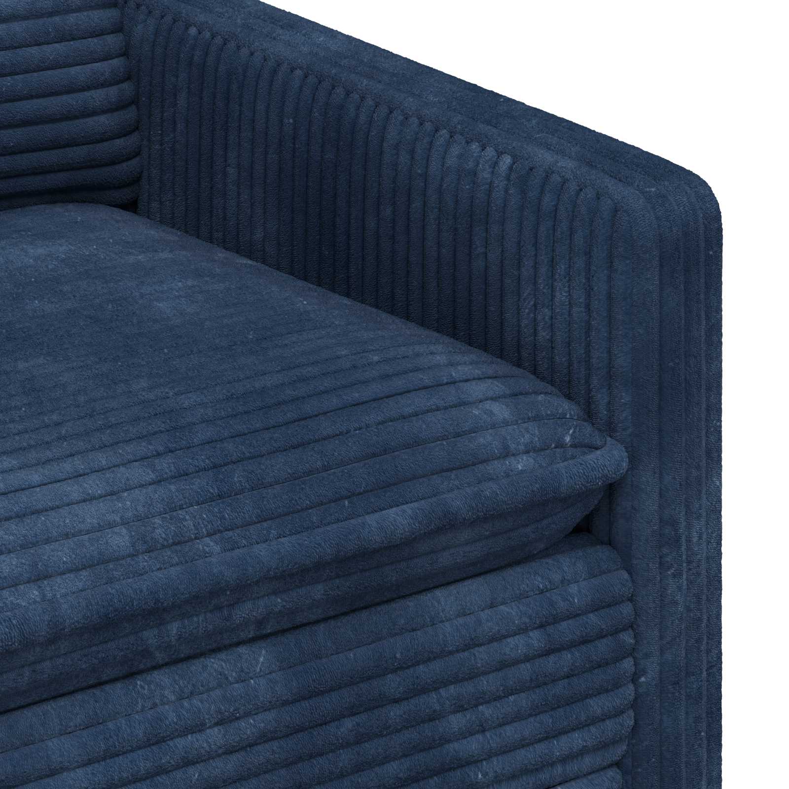 Sofa Mornarsko plava 126 x 81 x 87,5 cm Poliester