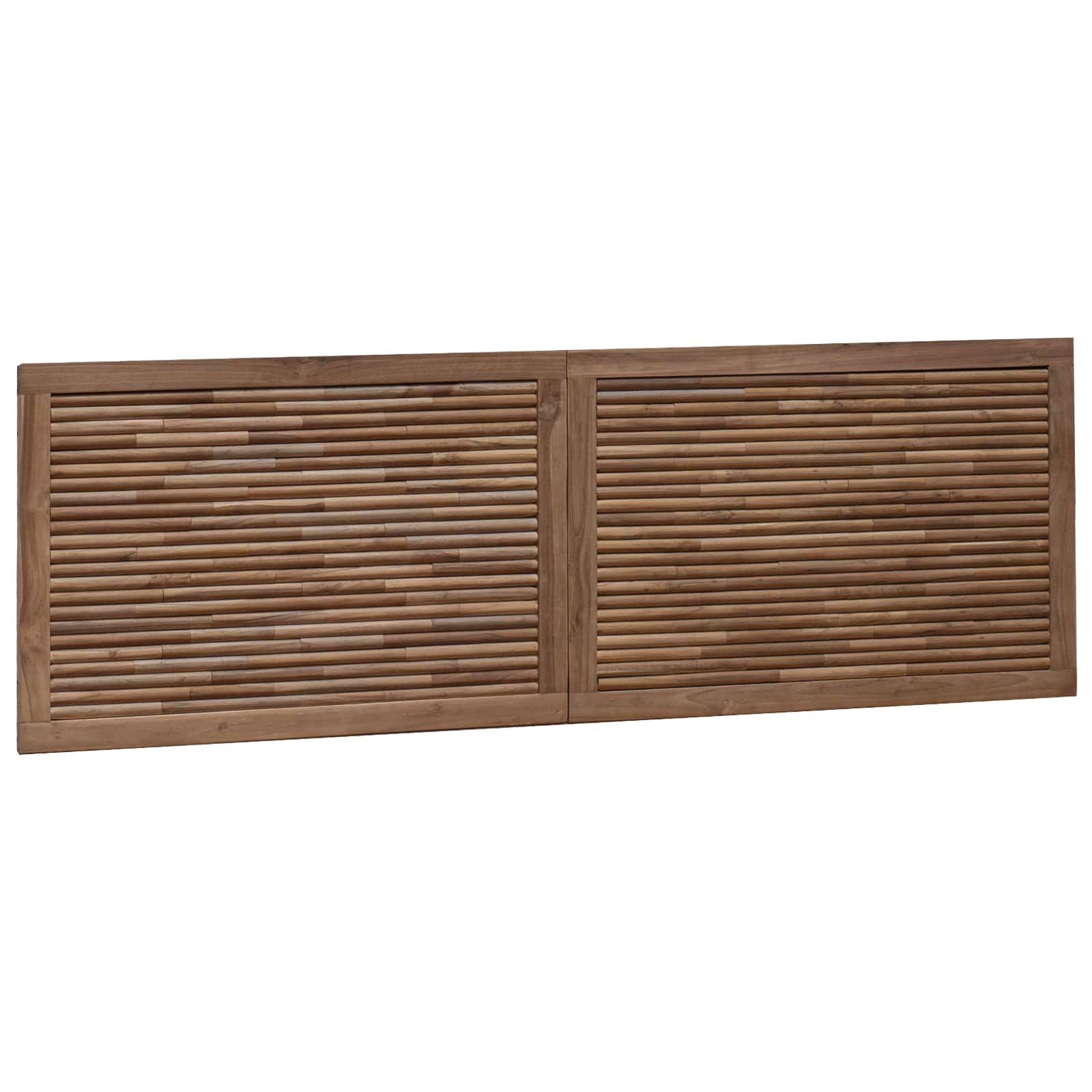 Uzglavlje za krevet Prirodna Čvrsto teak drvo