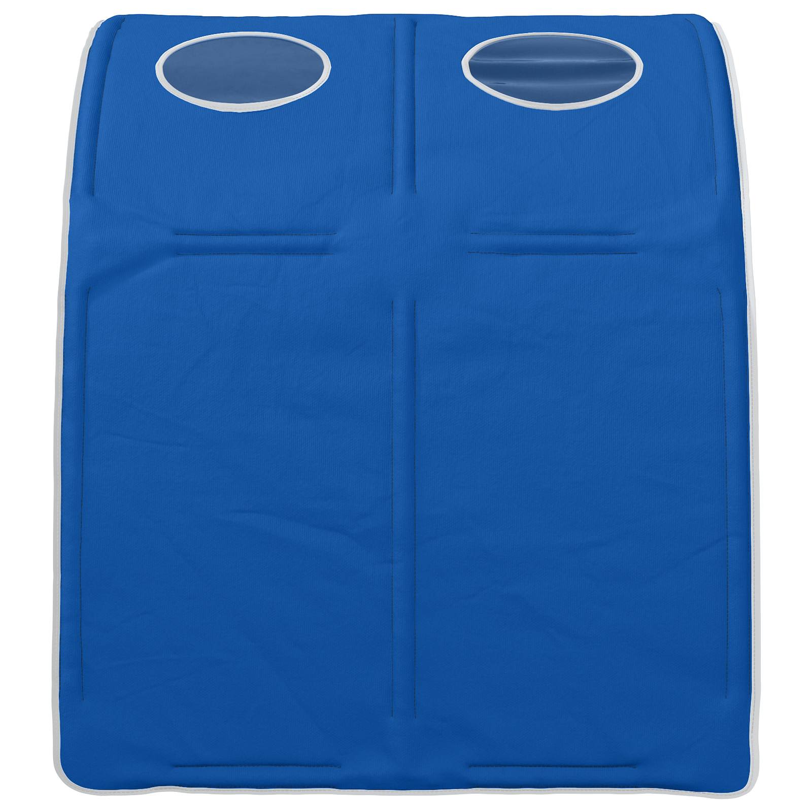 Tunis za krevet 2 pcs Plava 211 x 67.5 x 2 cm Poliester