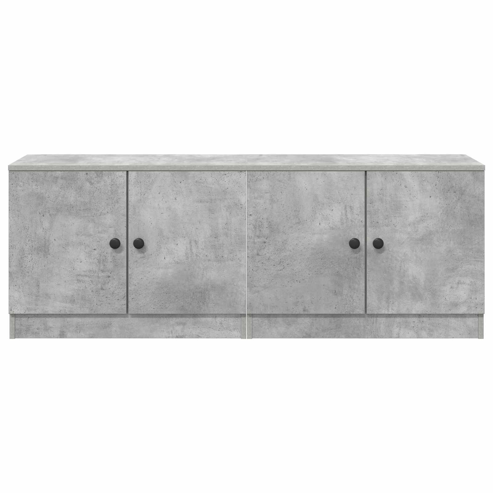 Ormarić za krevet s vratima 2 pcs Betonska siva 66 x 35 x 48 cm