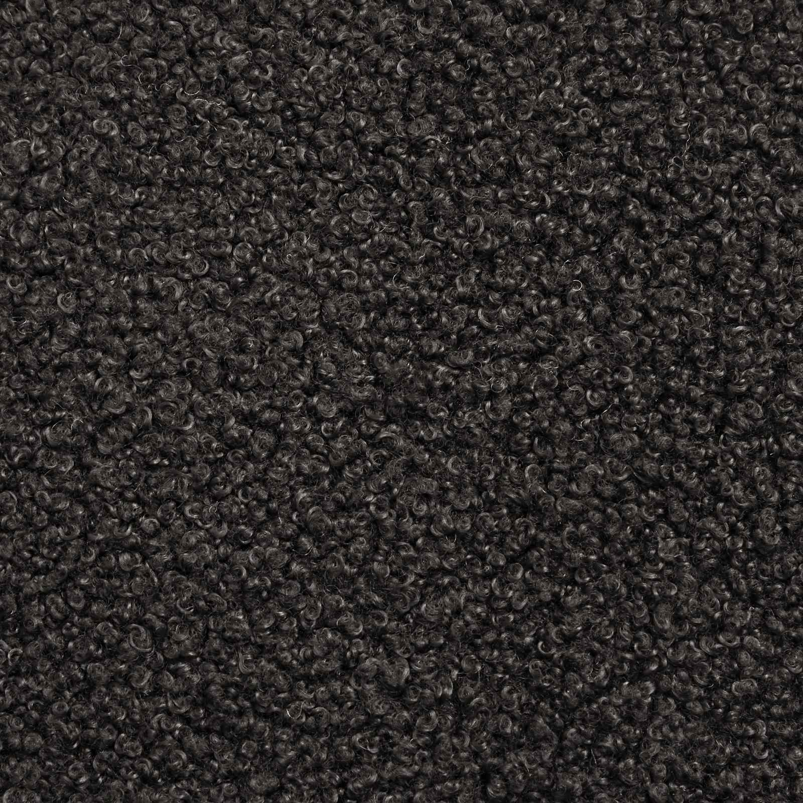 Stolica za noge Crna 55 x 35 x 41 cm Bouclé