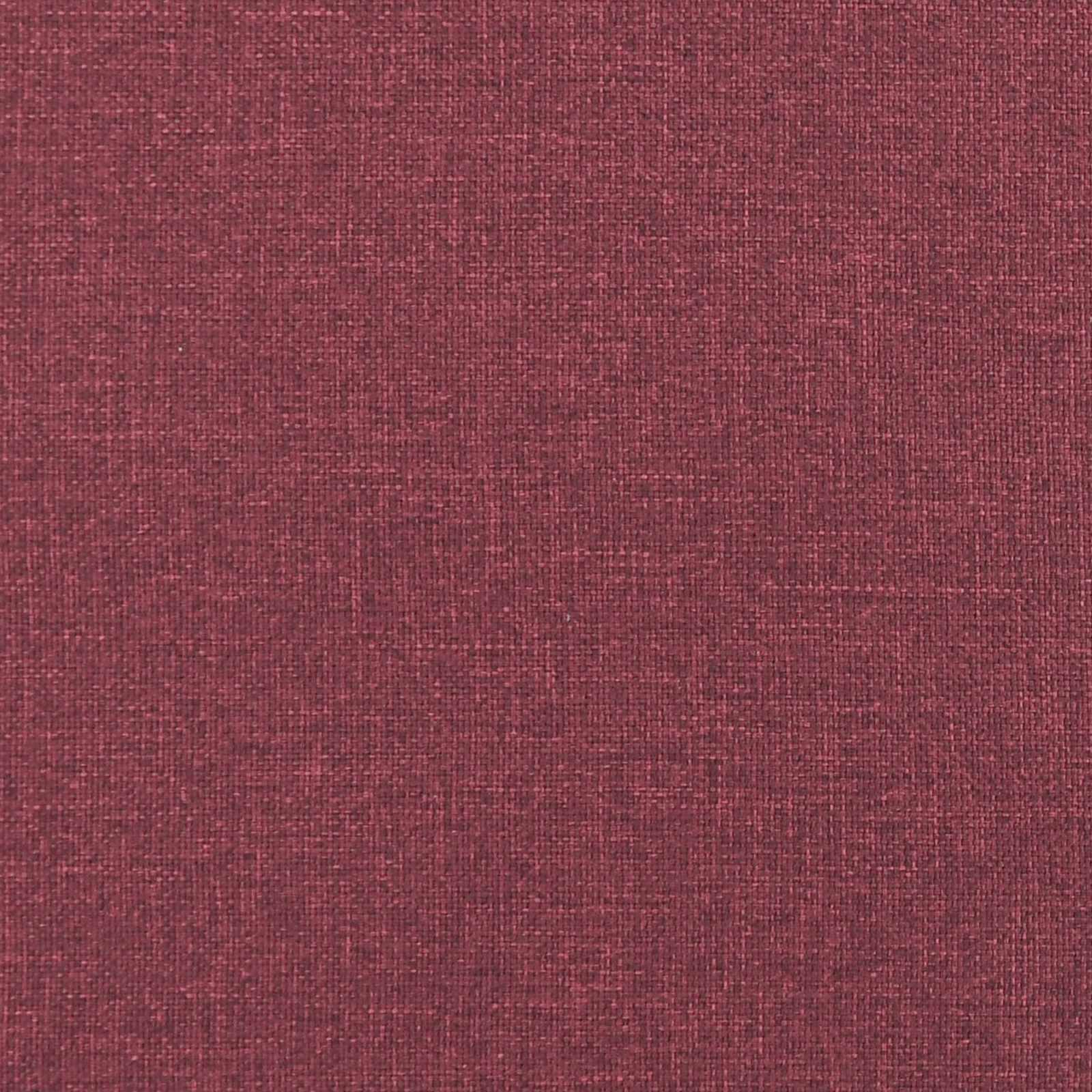 Sofa za dvije osobe Vinska crvena 115 x 61 x 87 cm Tkanina