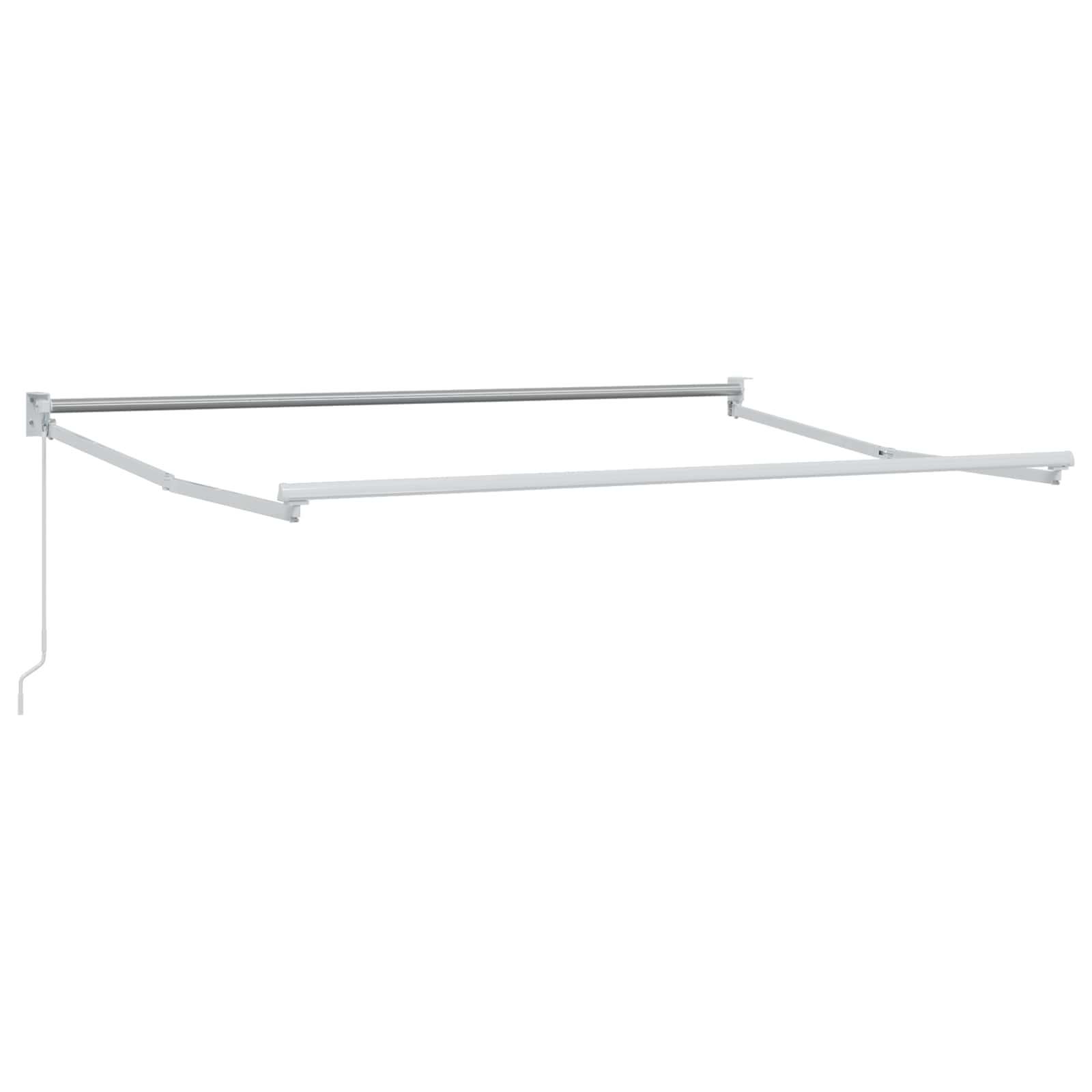 Povlačivi tende Svjetlosiva 3 x 2 m 100% Poliester i Aluminij