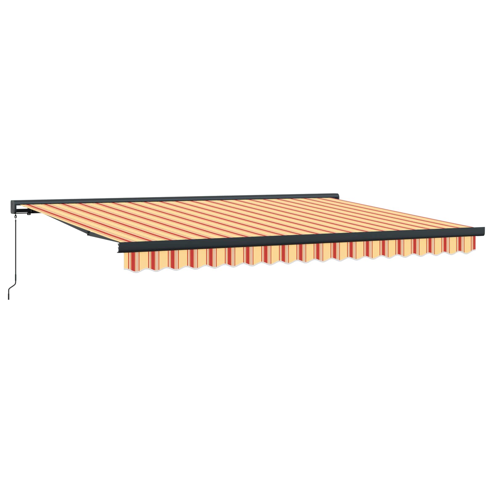 Povlačivi tende Žuta i narančasta 400 × 300 cm