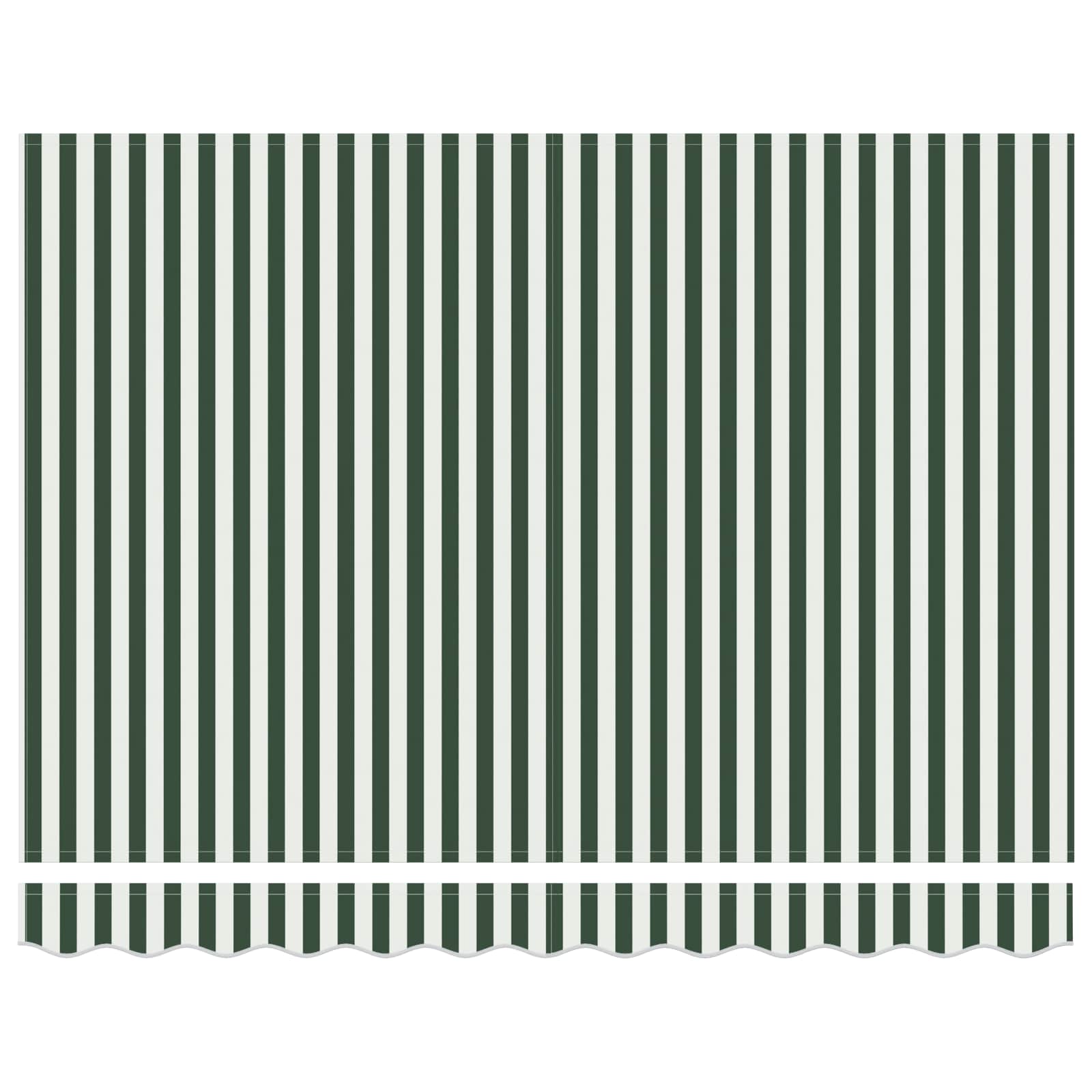 Električna retraktabilna tenda Zelena, Bijela, Antracit 3 x 2 m