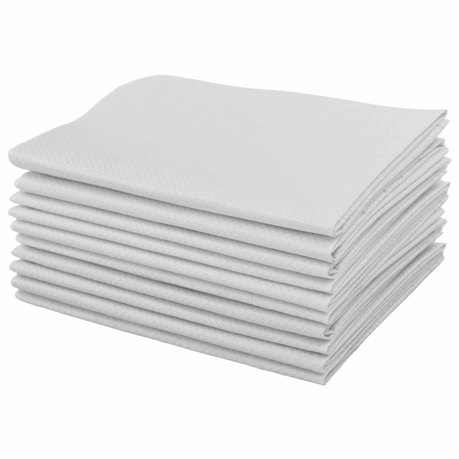 Tkanine vreće 10 pcs Bijela 60 x 100 cm PP