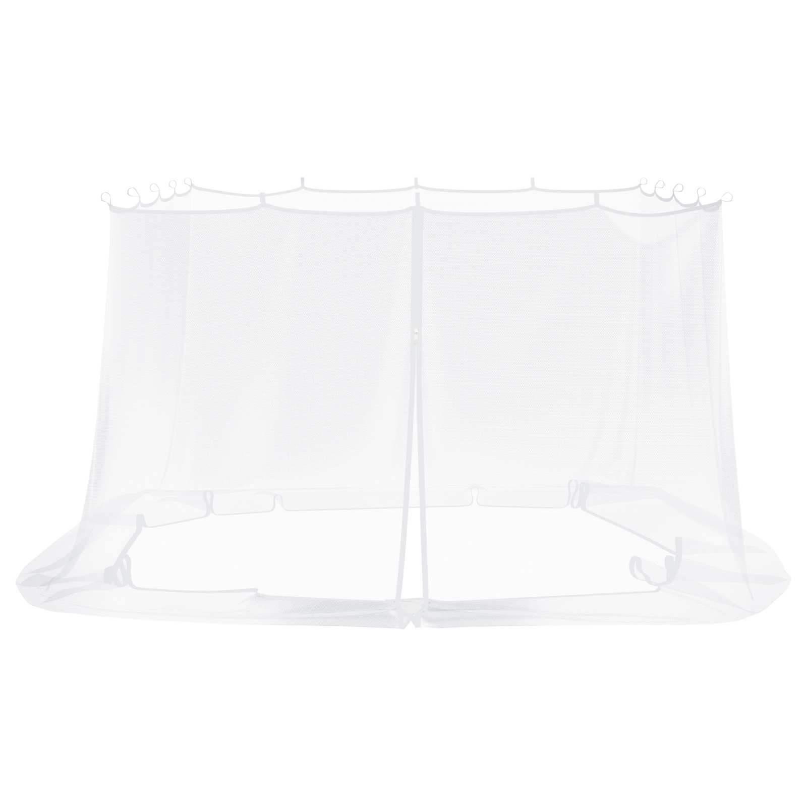 Mreža protiv komaraca za gazebo 220 mesh Bijela 3,6 x 3 x 2 cm