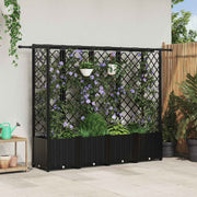 Povišeni krevet s mrežom i krovom Crna 202 x 40 x 138 cm PP