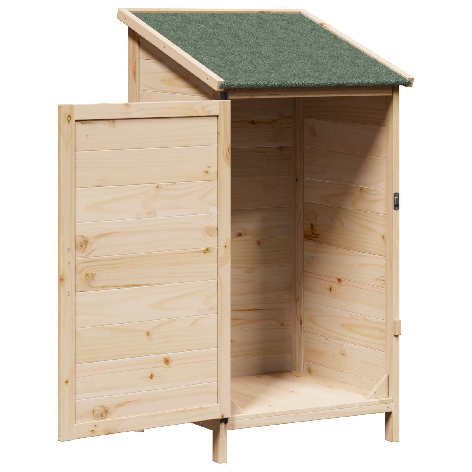 Vrtna Šupa Prirodna 59 x 56 x 113,5 cm Čvrsto drvo jele