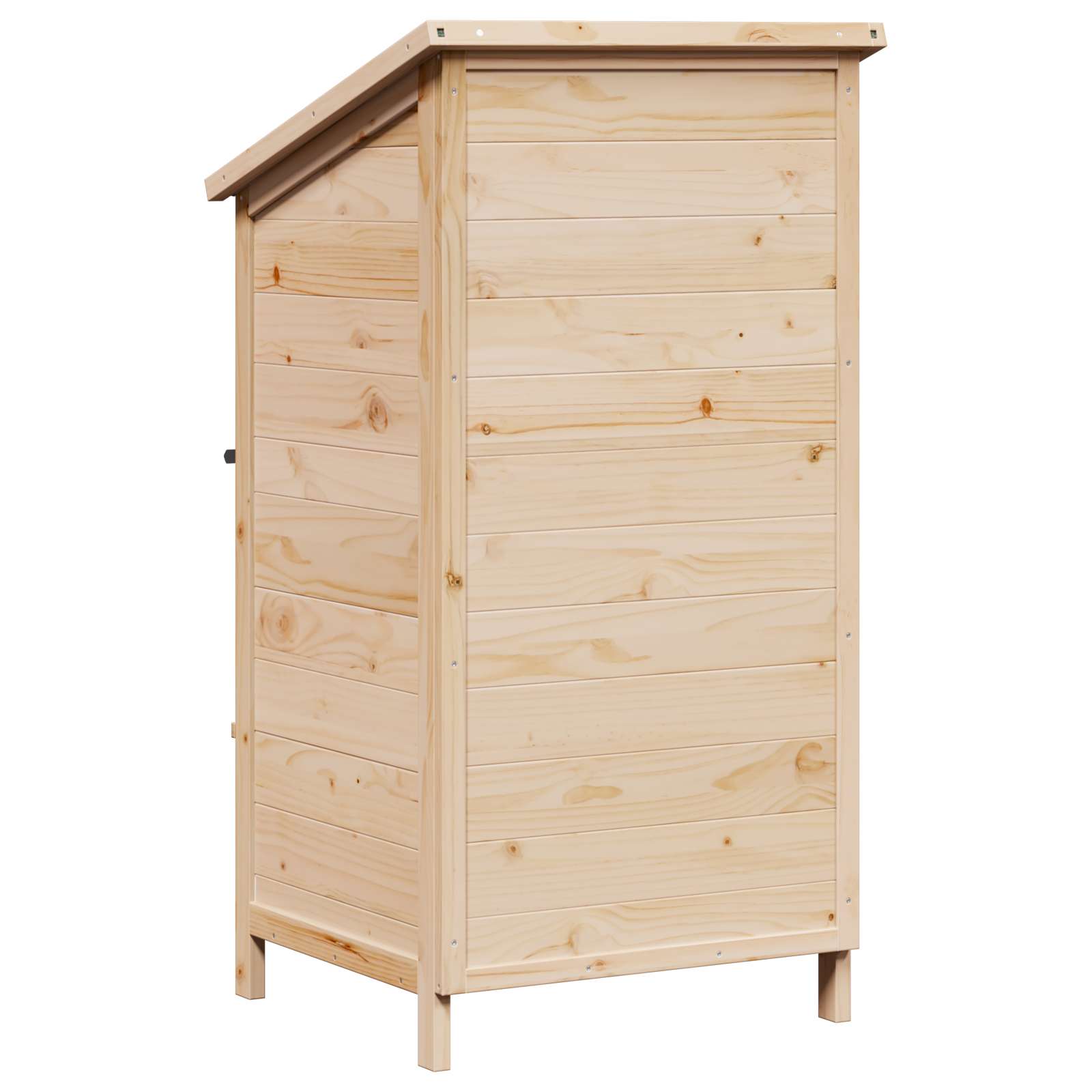 Vrtna Šupa Prirodna 59 x 56 x 113,5 cm Čvrsto drvo jele