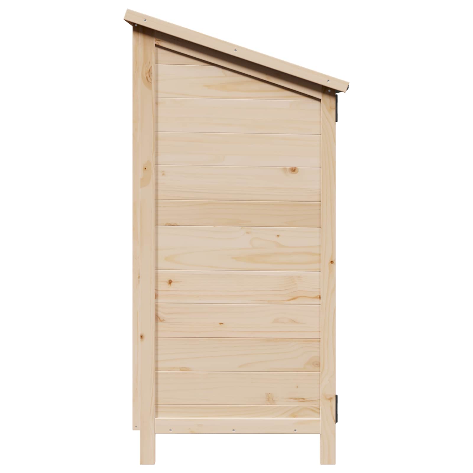 Vrtna Šupa Prirodna 59 x 56 x 113,5 cm Čvrsto drvo jele