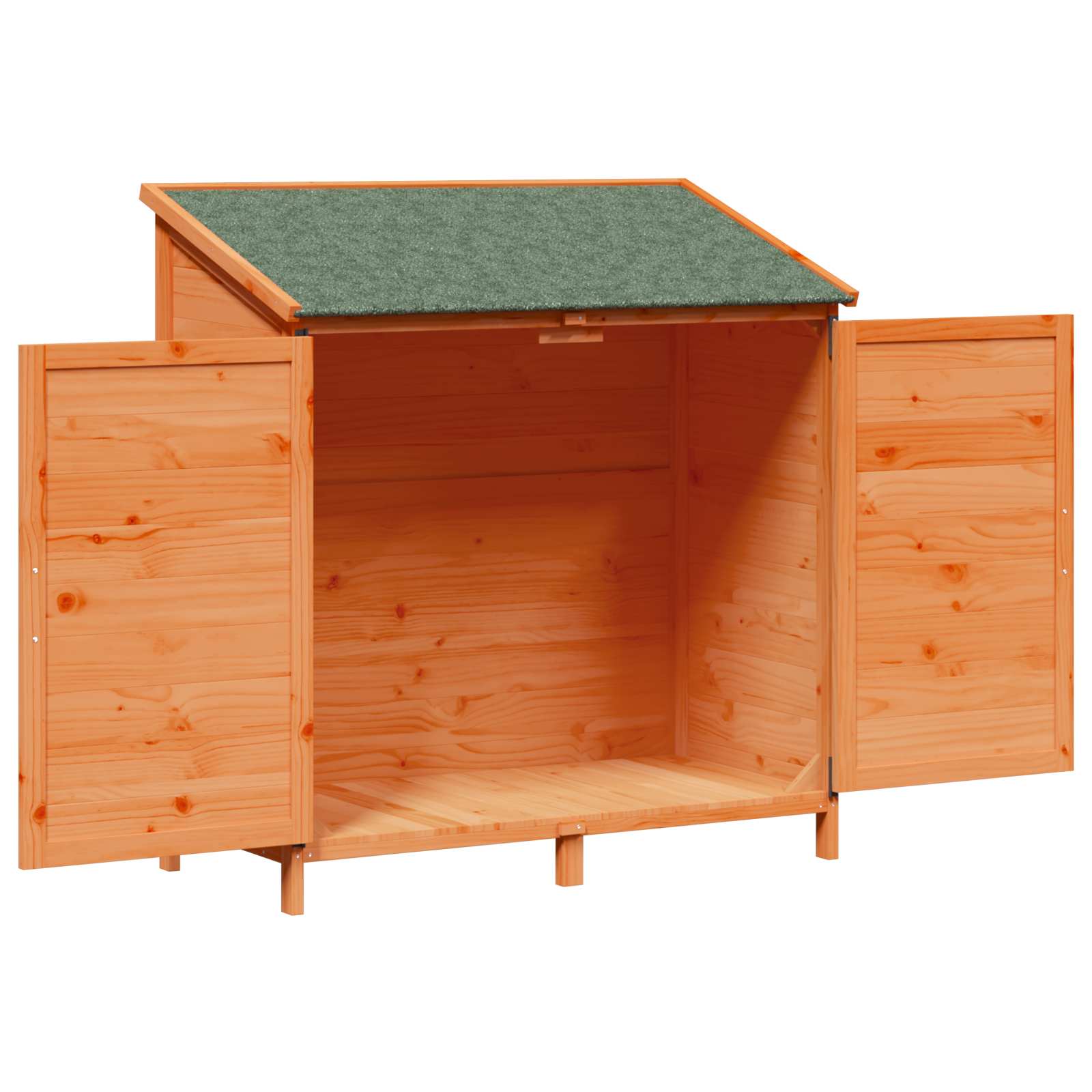 Vrtna Šupa Smeđa 106,5 x 56 x 113,5 cm Čvrsto drvo jele