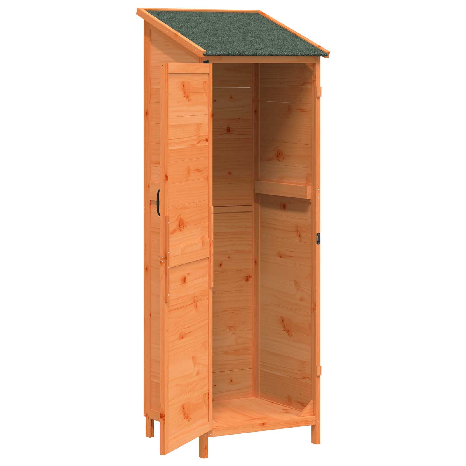 Vrtna Šupa Smeđa 59,5 x 56 x 176,5 cm Konstruirano drvo
