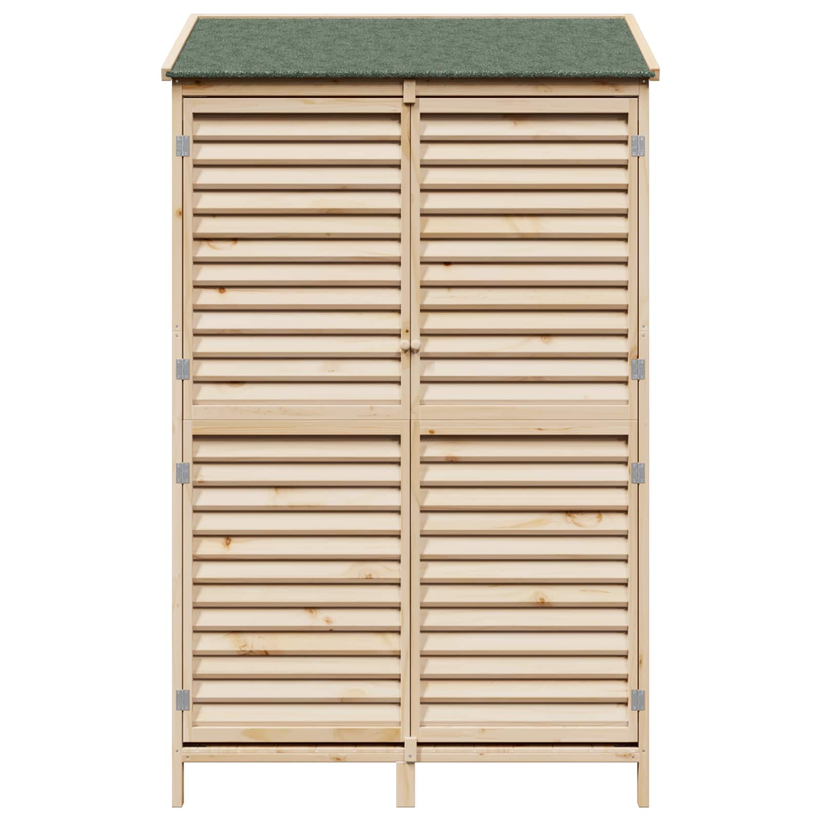Vrtna Šupa Prirodna 106 x 56 x 176,5 cm Čvrsto drvo jele