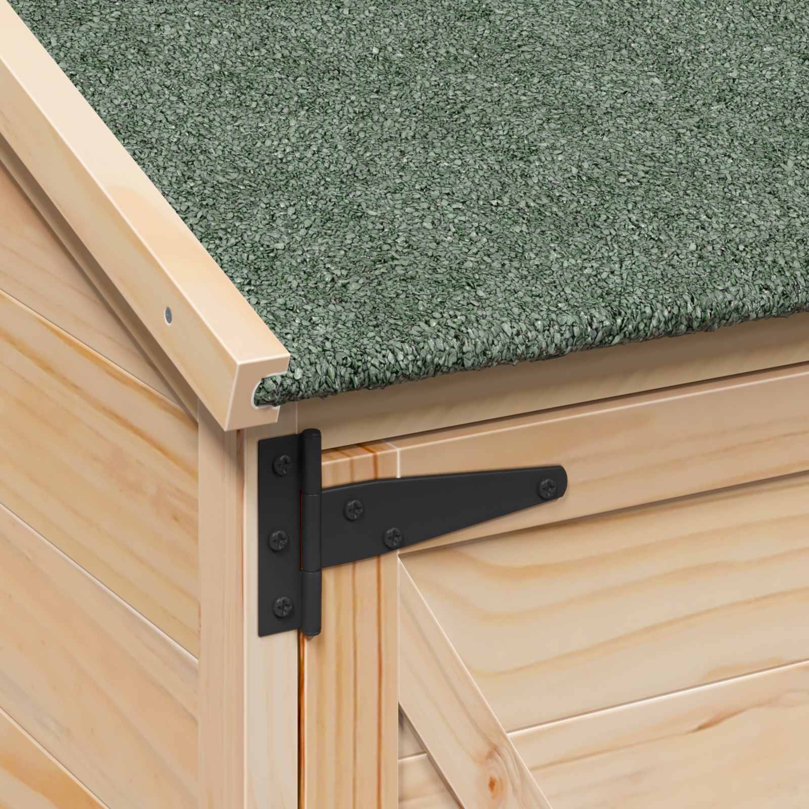 Vrtna Šupa Prirodna 106 x 56 x 113,5 cm Čvrsto drvo jele