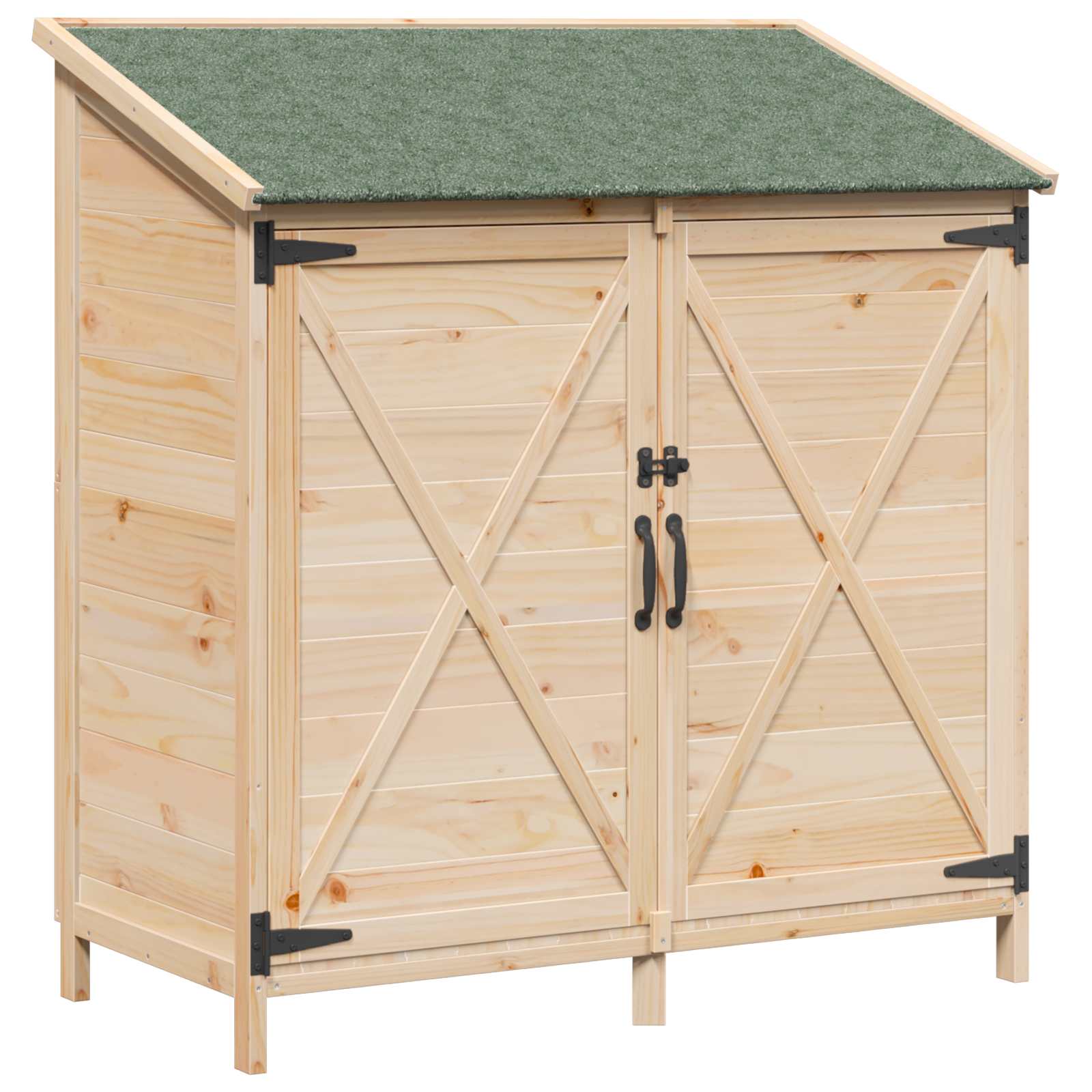 Vrtna Šupa Prirodna 106 x 56 x 113,5 cm Čvrsto drvo jele