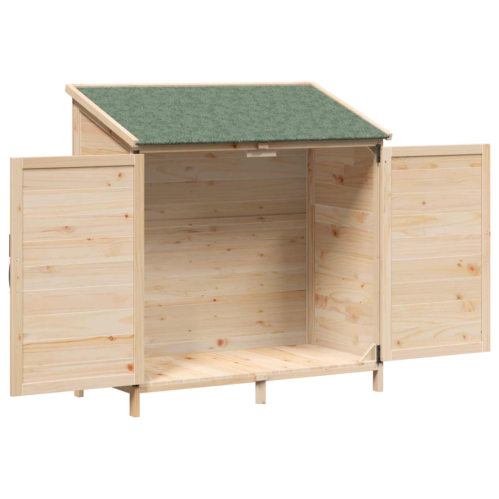 Vrtna Šupa Prirodna 106 x 56 x 113,5 cm Čvrsto drvo jele