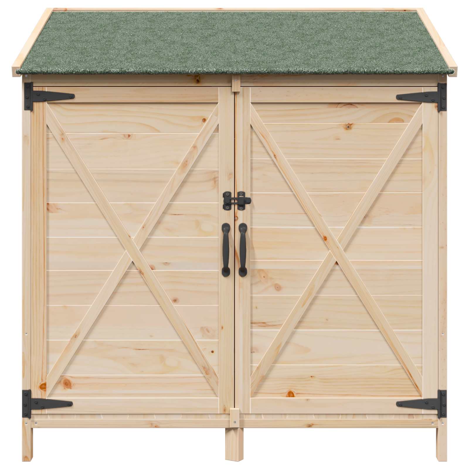 Vrtna Šupa Prirodna 106 x 56 x 113,5 cm Čvrsto drvo jele