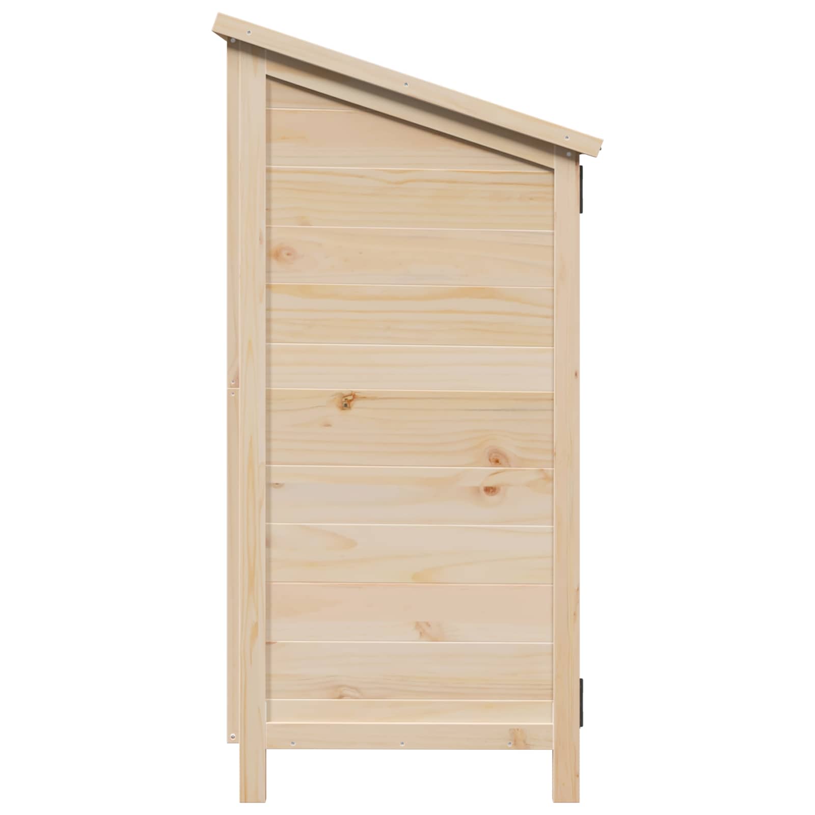 Vrtna Šupa Prirodna 106 x 56 x 113,5 cm Čvrsto drvo jele