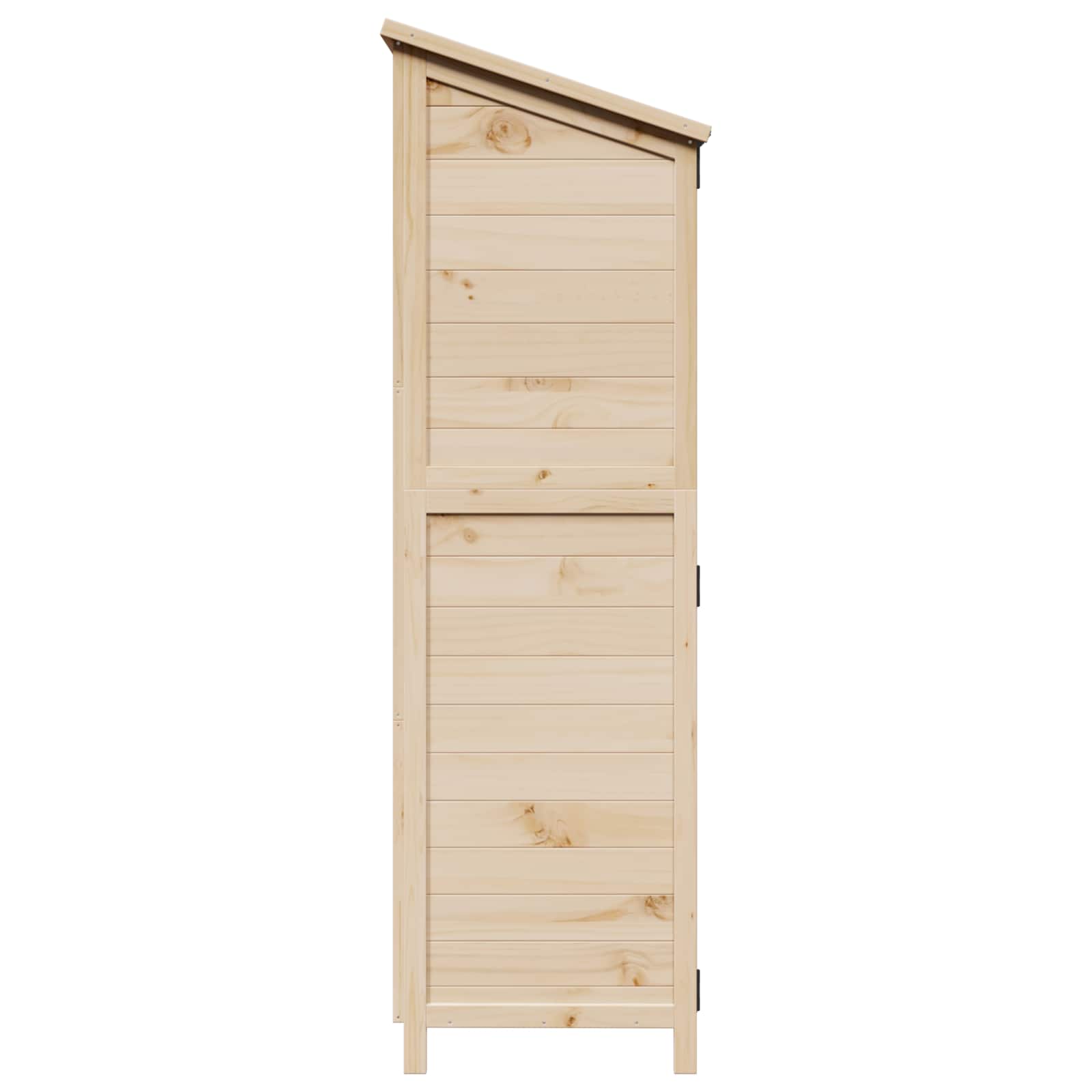 Vrtna Šupa Prirodna 106 x 56 x 176,5 cm Čvrsto drvo jele