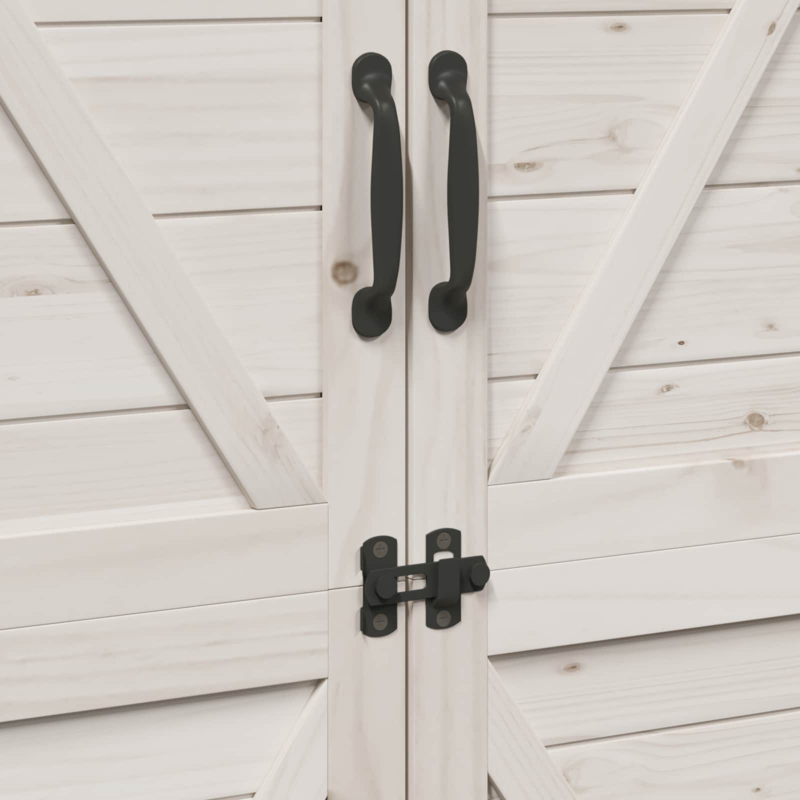 Vrtna Šupa Bijela 106 x 56 x 176,5 cm Konstruirano drvo