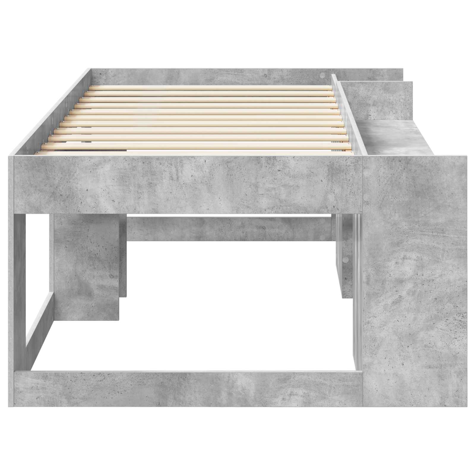 Krevet za djecu s ladicama Betonska siva 90 x 190 cm