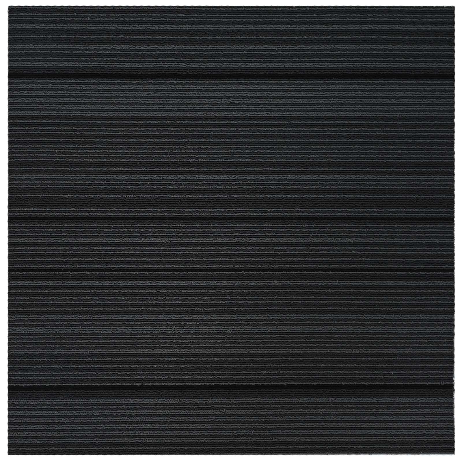 Tepih pločica Prugasta svjetlosiva 50 x 50 cm 4 pcs