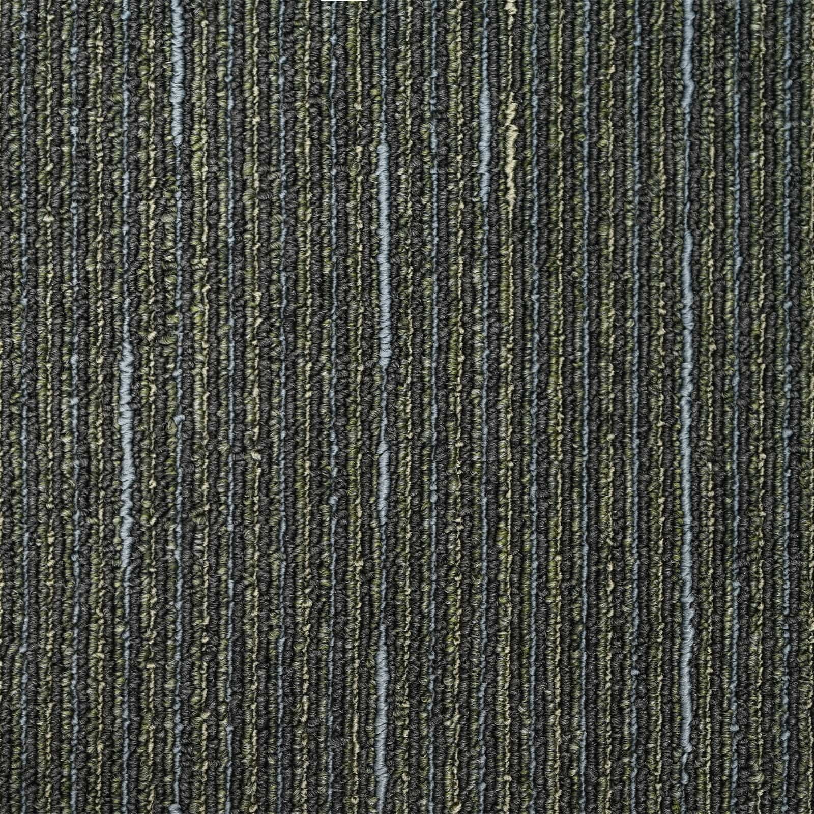 Tepih pločica Prugasta svijetlo zelena 50 x 50 cm 20 pcs