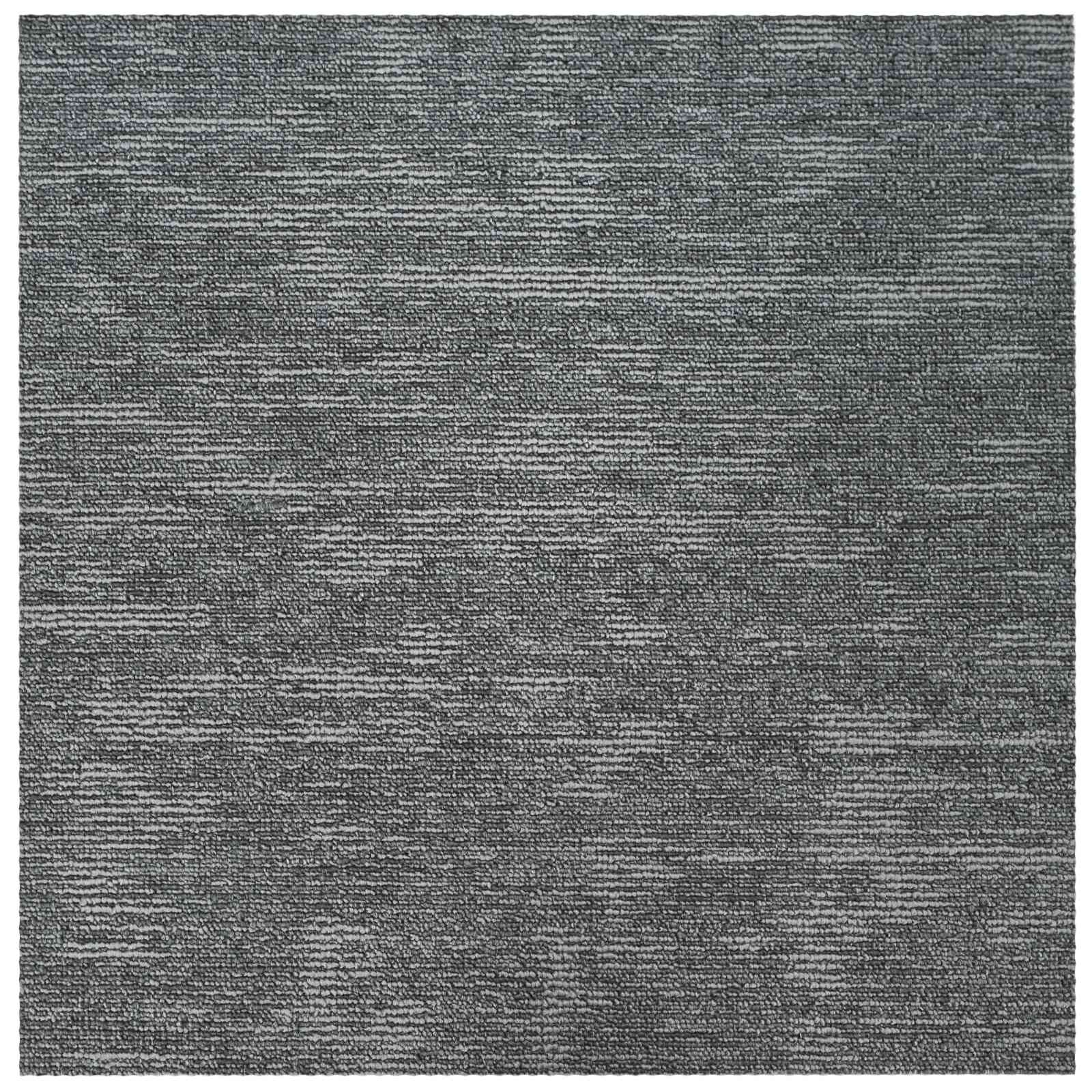 Tepih pločica Rock siva 50 x 50 cm 4 pcs PP i bitumen