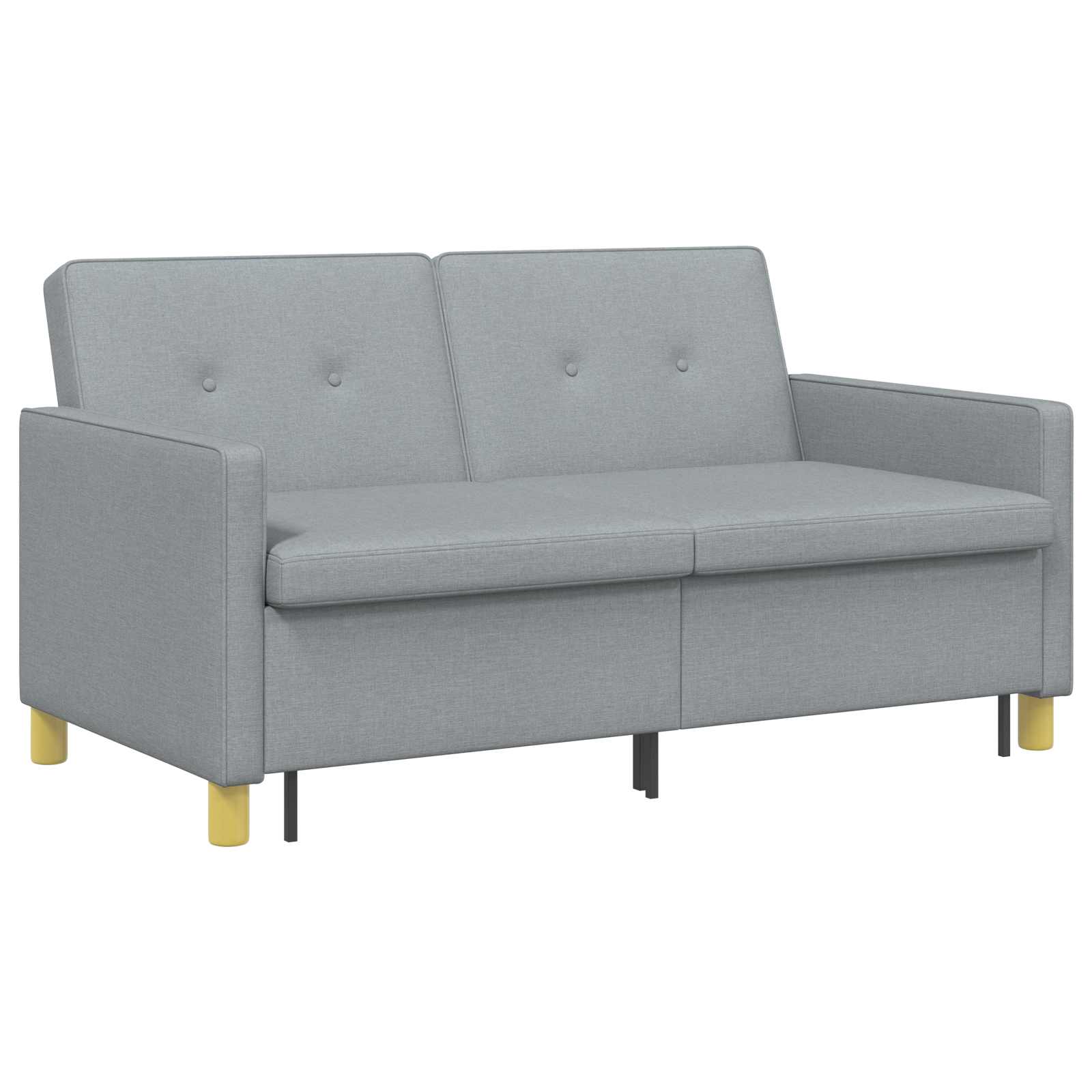 Krevet-sofa na razvlačenje Svijetlo zelena Tkanina