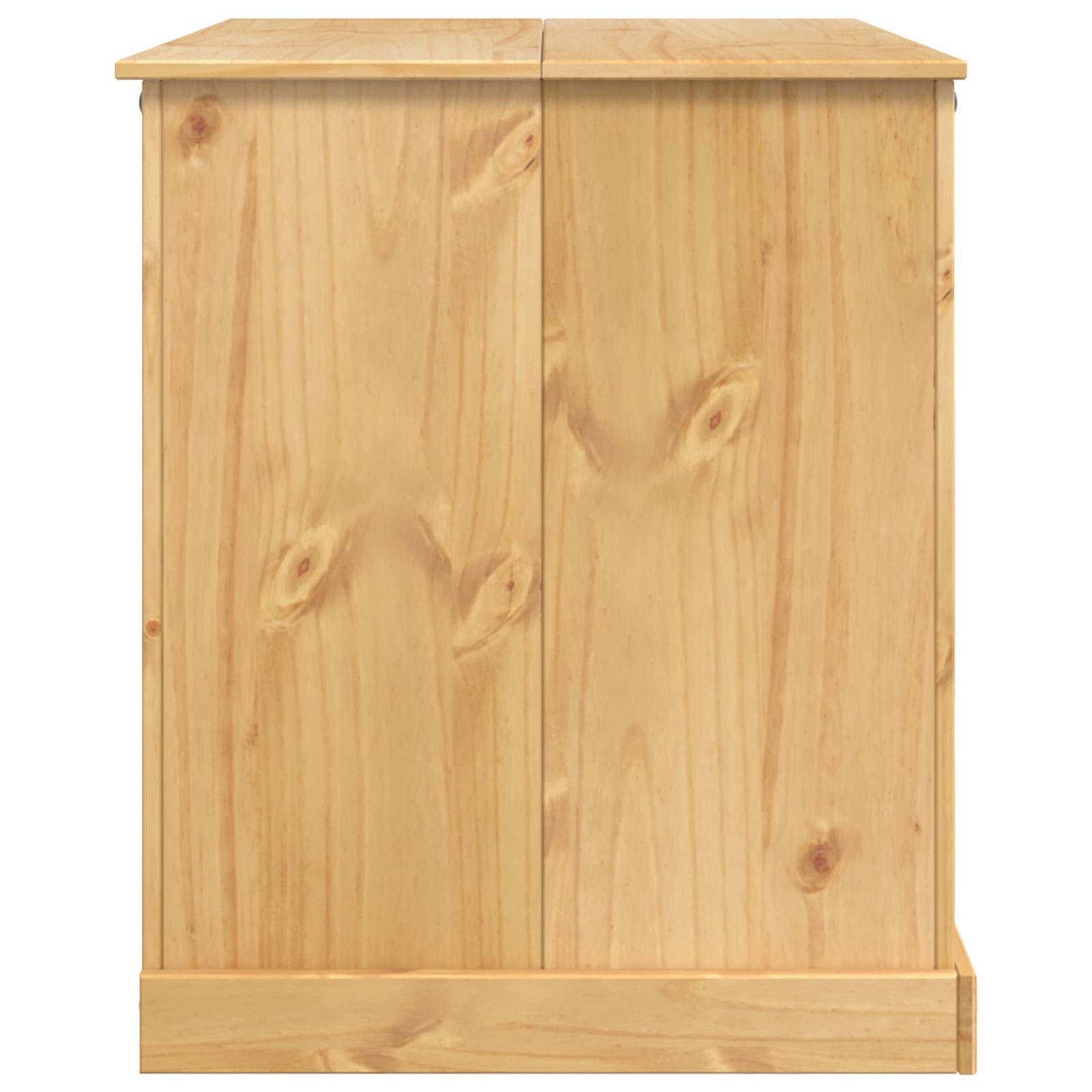 Kuhinjski kolica 2 pcs Medeni vosak 112 x 77 x 91,5 cm