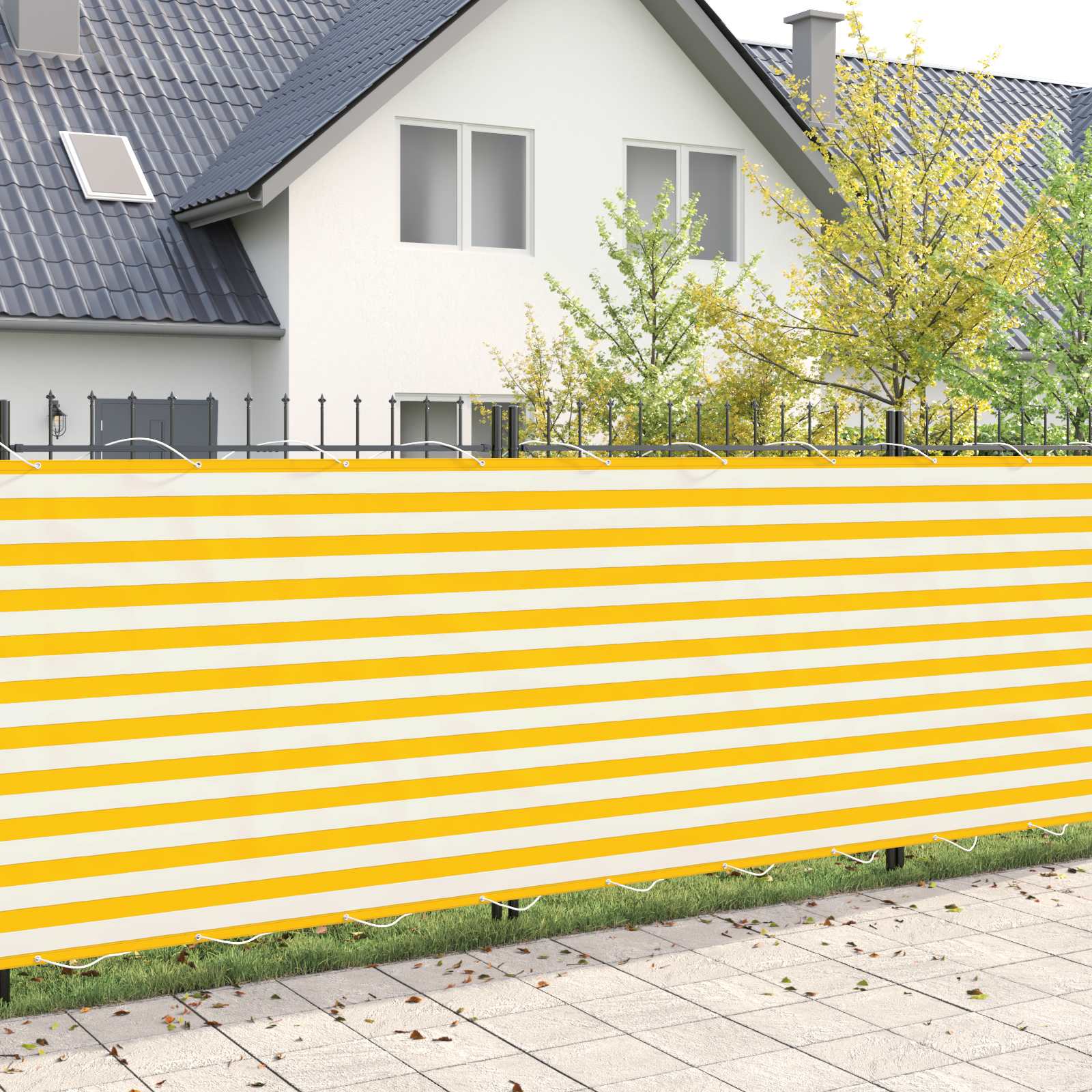 Zaslon za privatnost na balkonu 200 x 400 cm