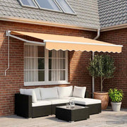 Povlačivi tende Pijesak 3,5 x 2,5 m 100% Poliester i Aluminij