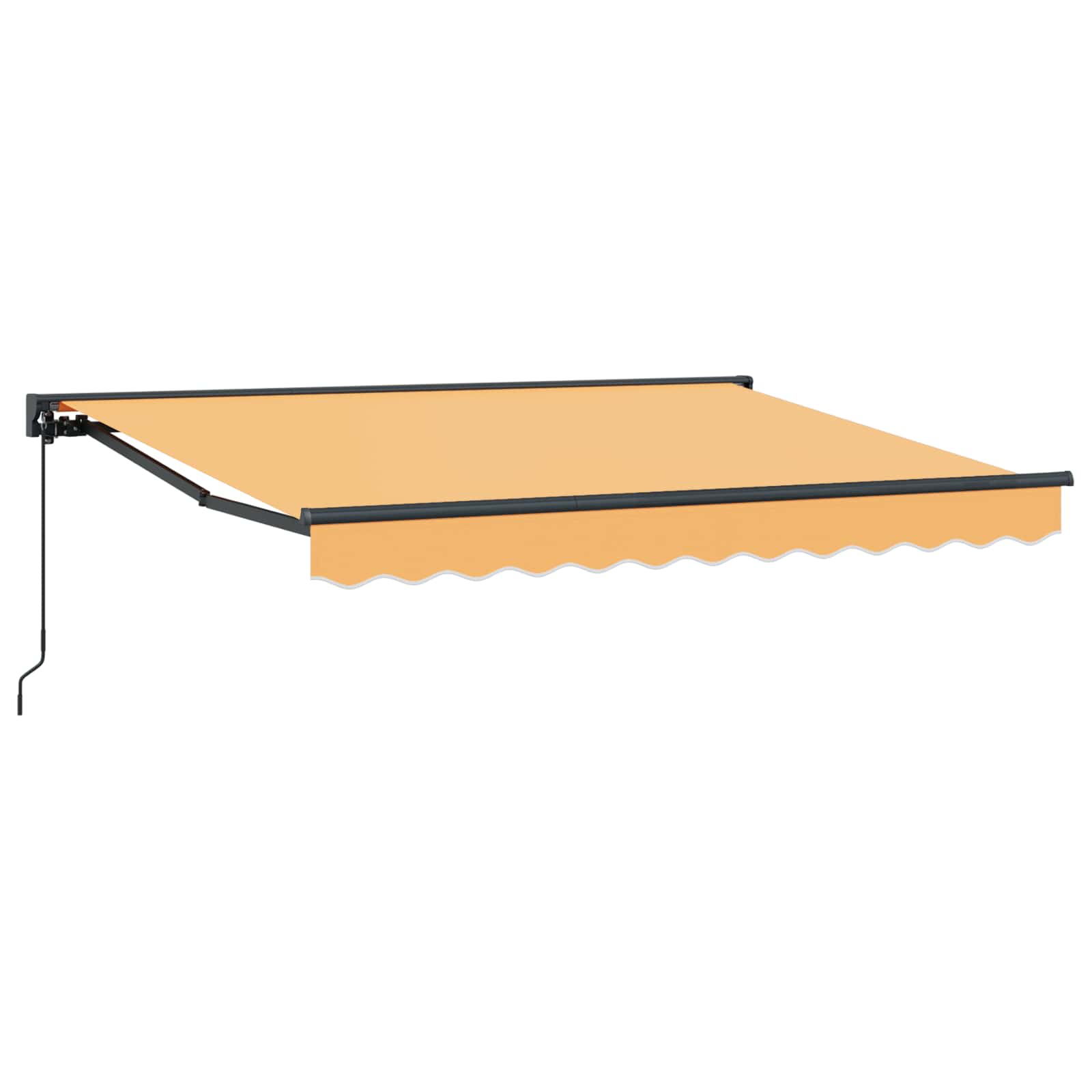 Ručno sklopiva tenda Pijesak 4 x 2 m Poliester i aluminij