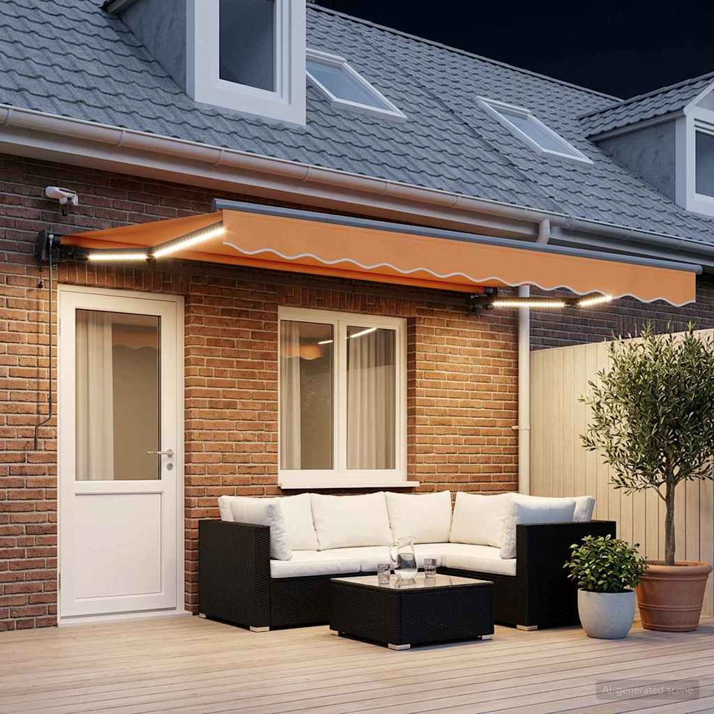 Električna retraktabilna tenda Pijesak 4,5 × 3,5 m
