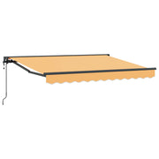 Povlačivi tende Pijesak 3 x 2,5 m Poliester i aluminij
