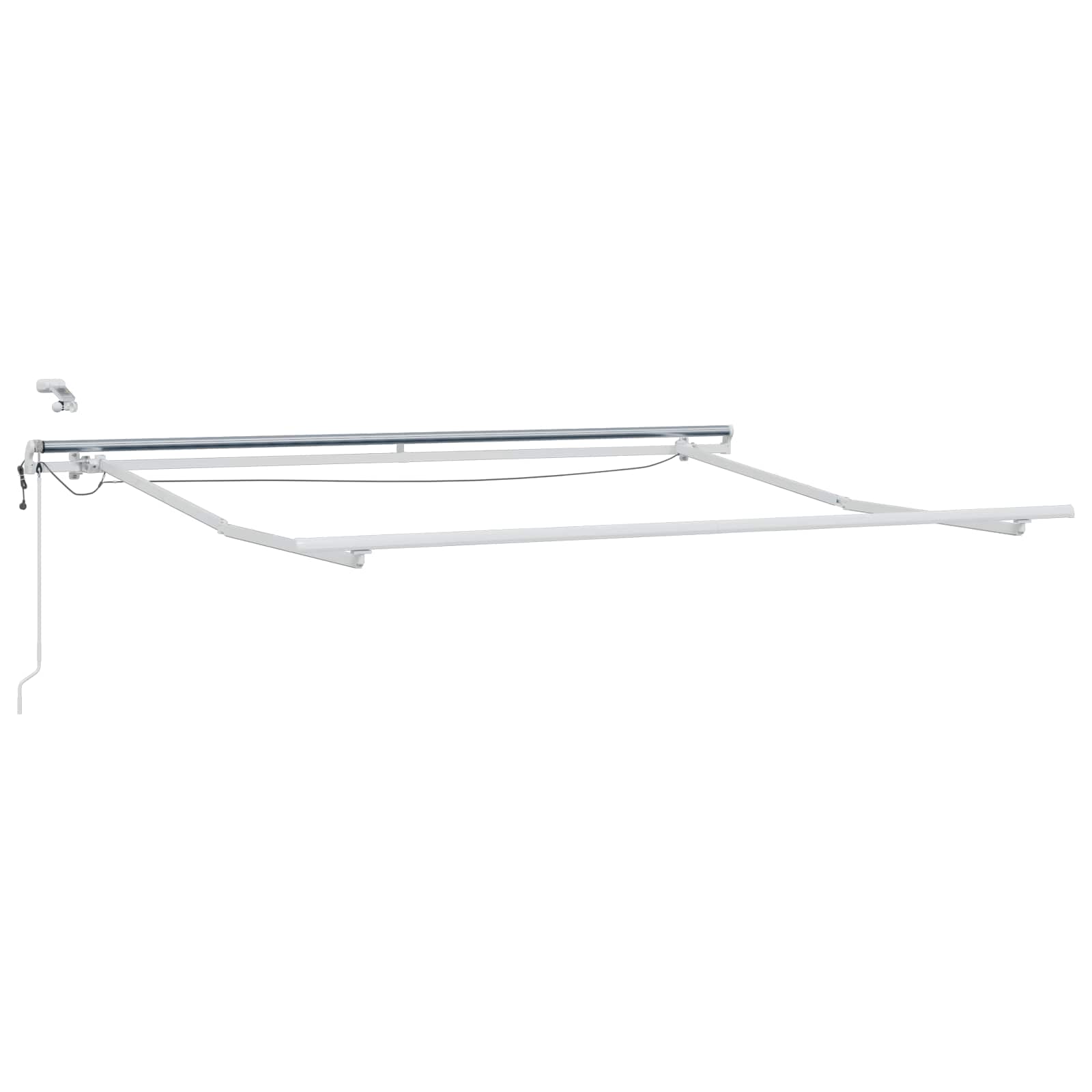 Tkanina za tende Sivosmeđa 350 x 250 cm Poliester