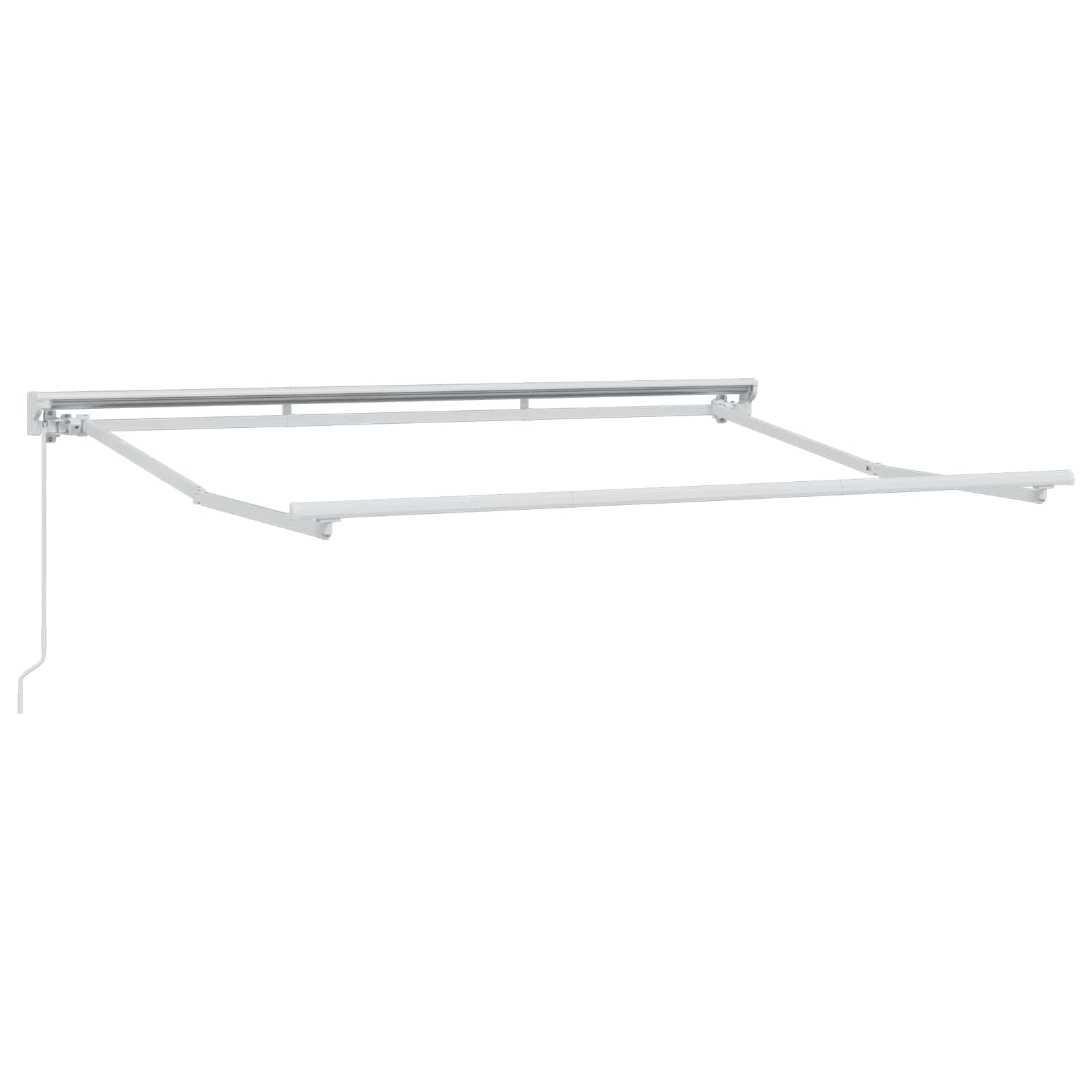 Ručno sklopiva tenda Pijesak 4,5 × 3 m Poliester i aluminij