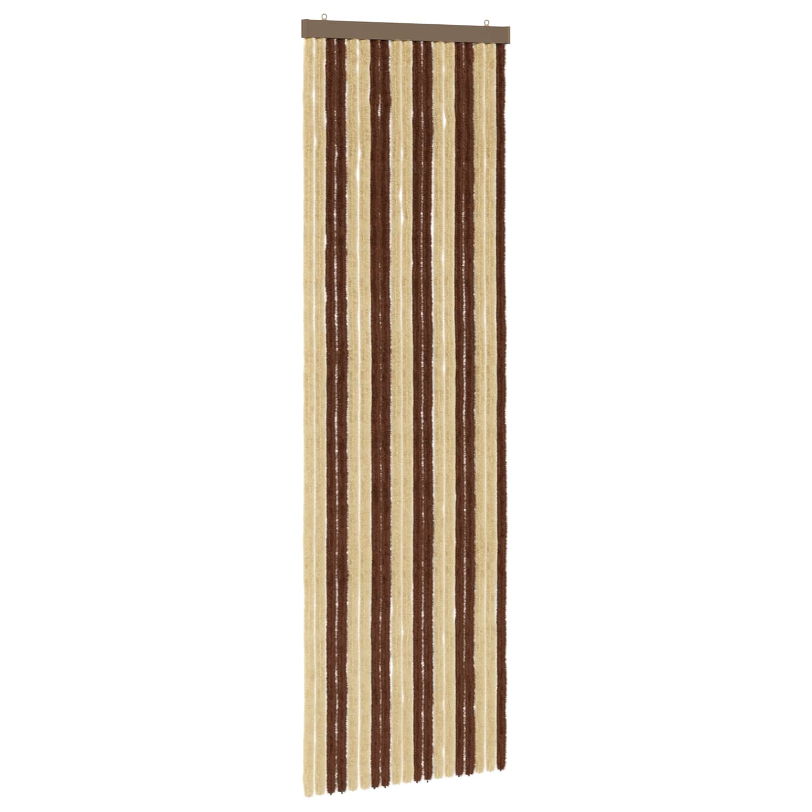 Zavjesa protiv insekata Chenille Smeđa i bež 56 x 185 cm
