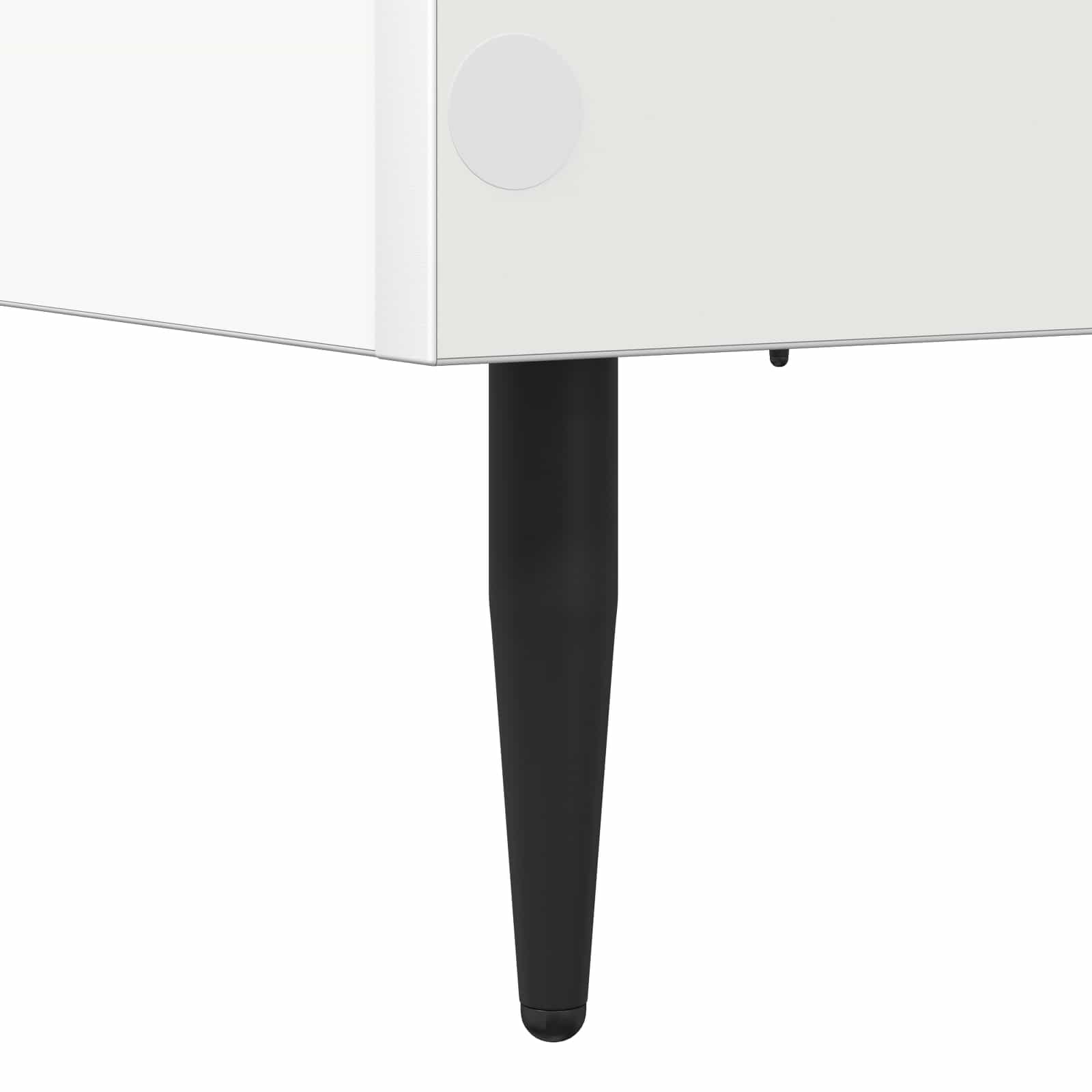 Krevetna konstrukcija Bijela 80 x 200 cm Konstruirano drvo