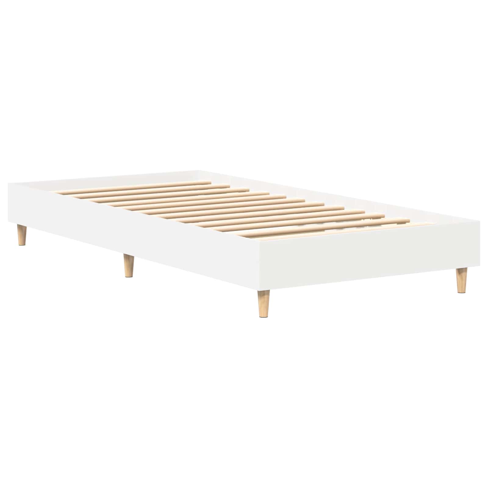 Krevetna konstrukcija Bijela 80 x 200 cm Konstruirano drvo