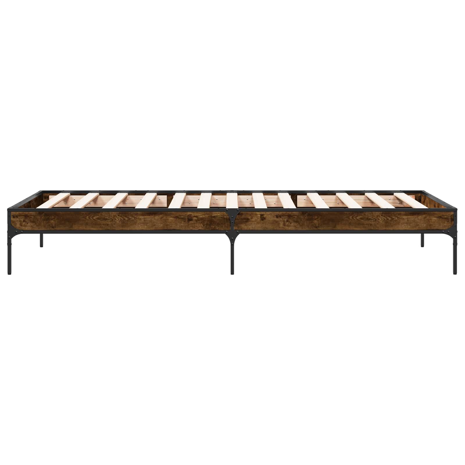 Krevetna konstrukcija Dimni hrast 80 x 200 cm Konstruirano drvo