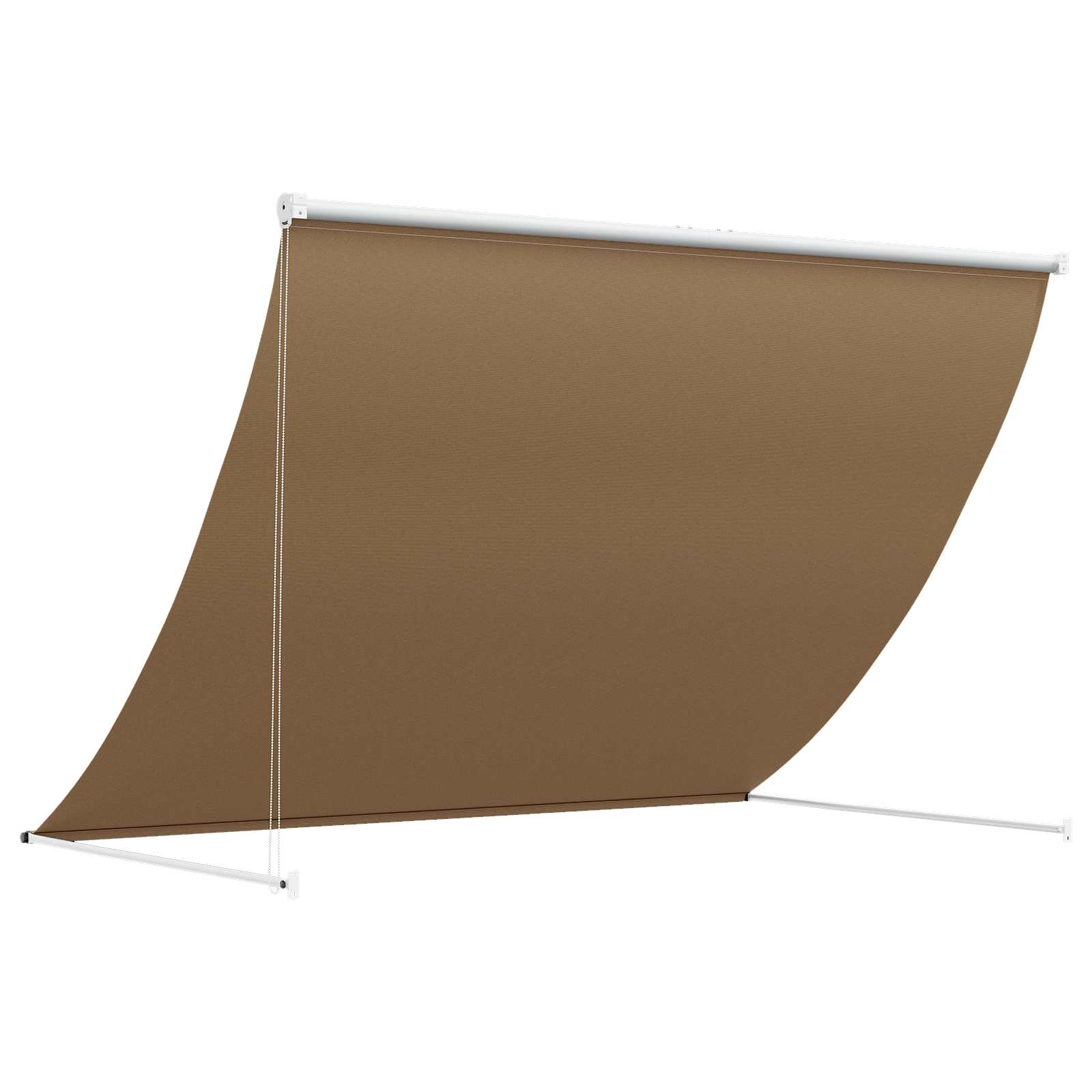 Nadstrešnica Bež 200 x 150 cm 180 g / m² poliester s PU premazom
