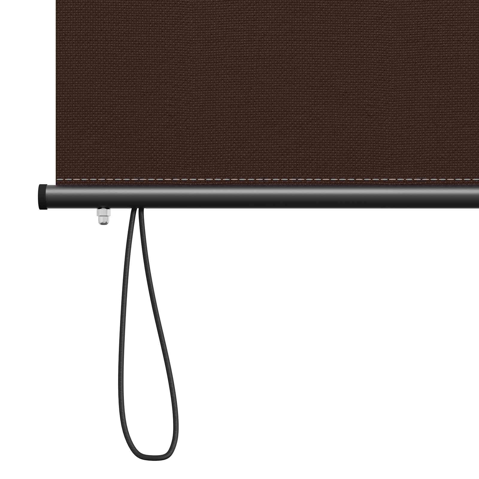 Rolo zavjesa Smeđa 160 x 250 cm Tkanina i aluminij