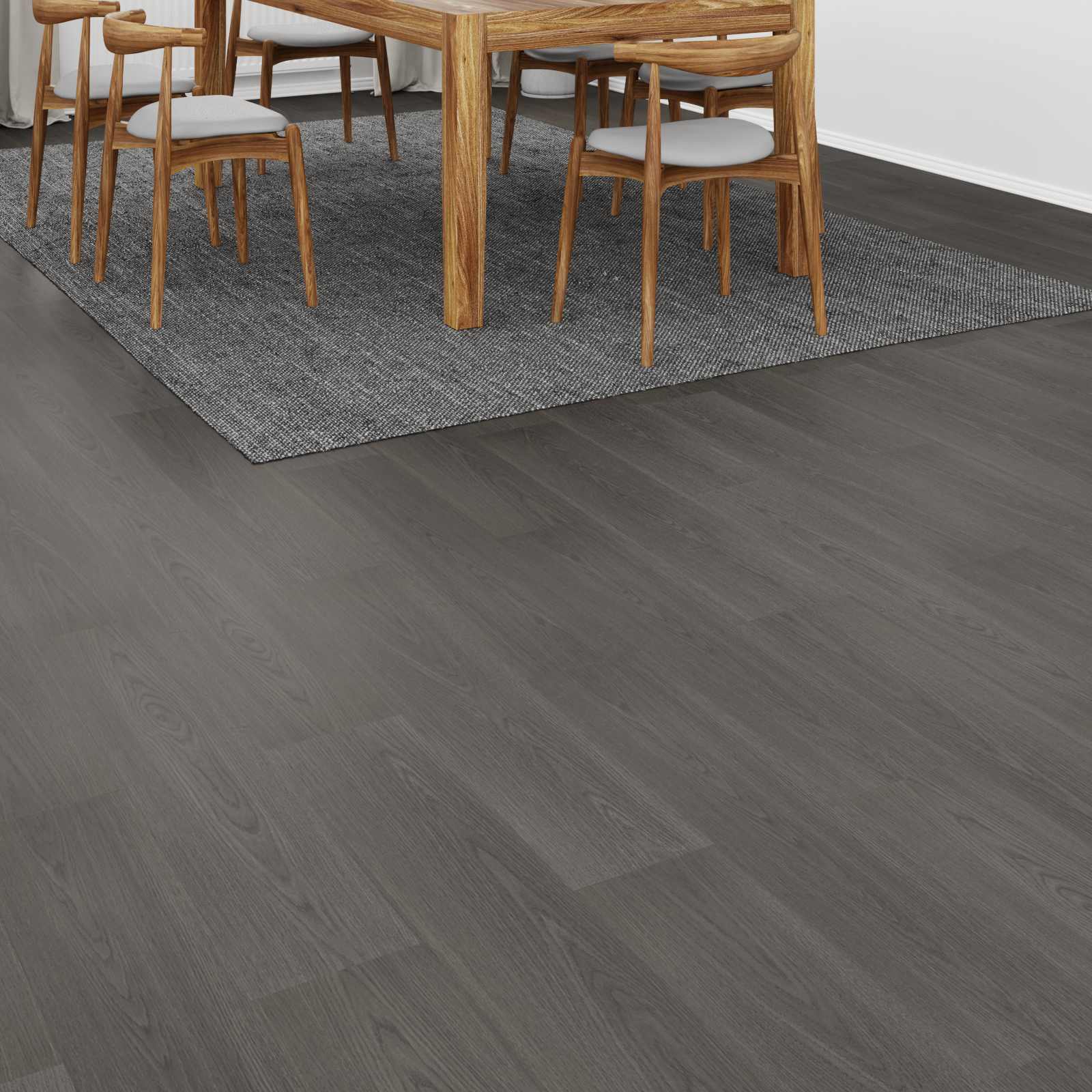 Laminatna podnica 5 pcs Topla siva 101 x 20 x 0,8 cm