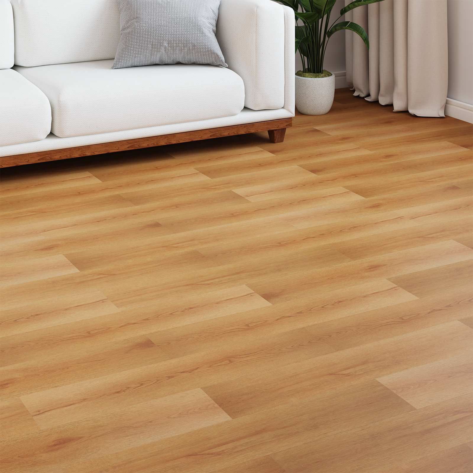 Laminatna podnica 15 pcs Svijetla bež 101 x 20 x 0,8 cm